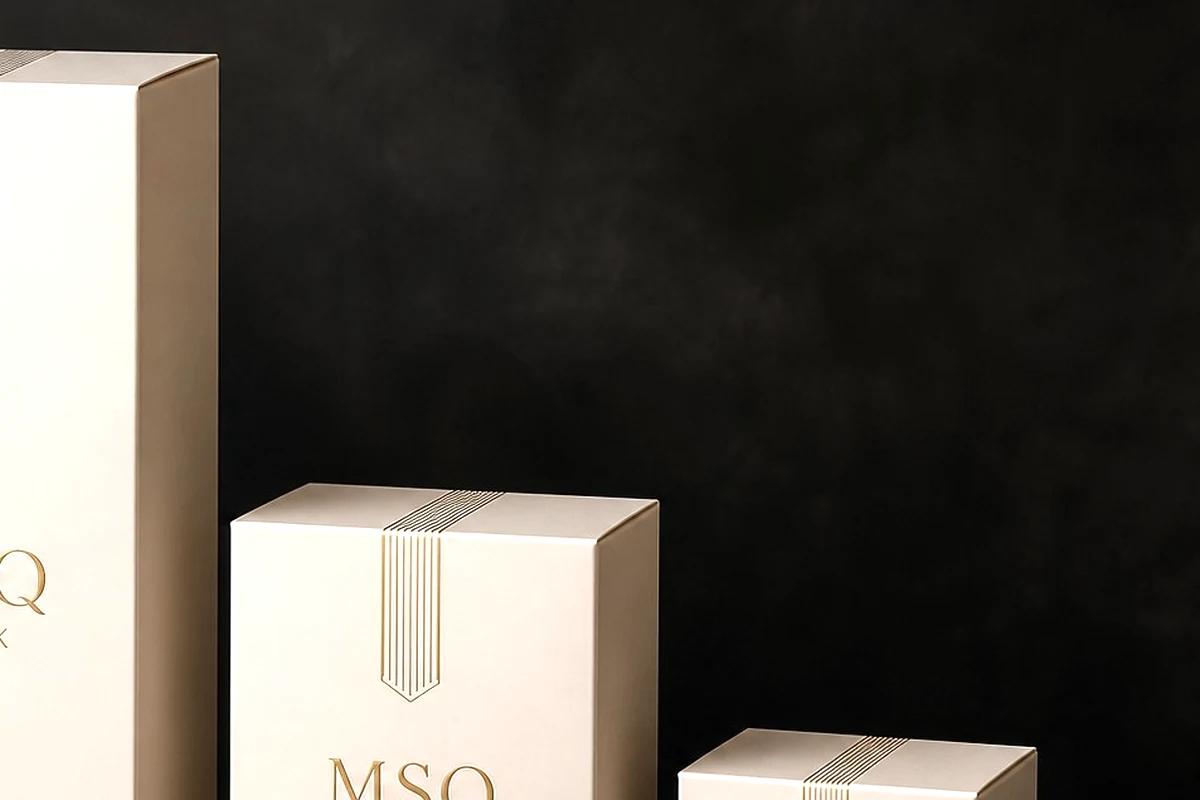 Cosmetic Folding Carton surface detail