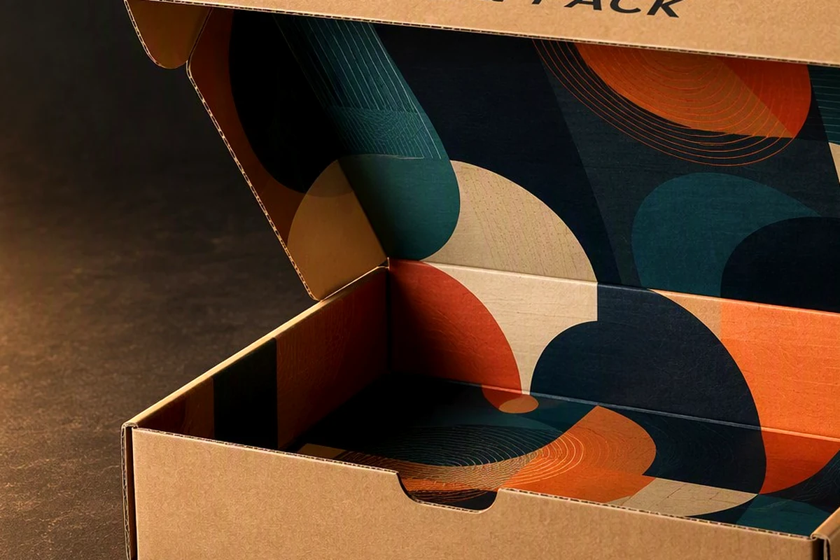 E-commerce Mailer Box structure detail