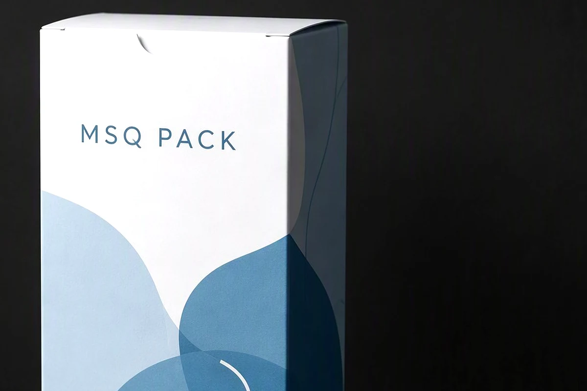 Healthcare Folding Carton surface detail