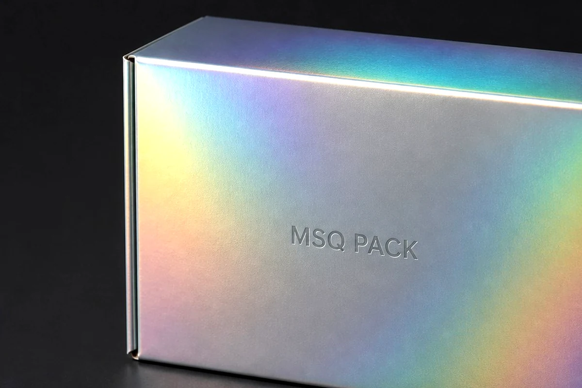 Holographic Paper Box structure detail