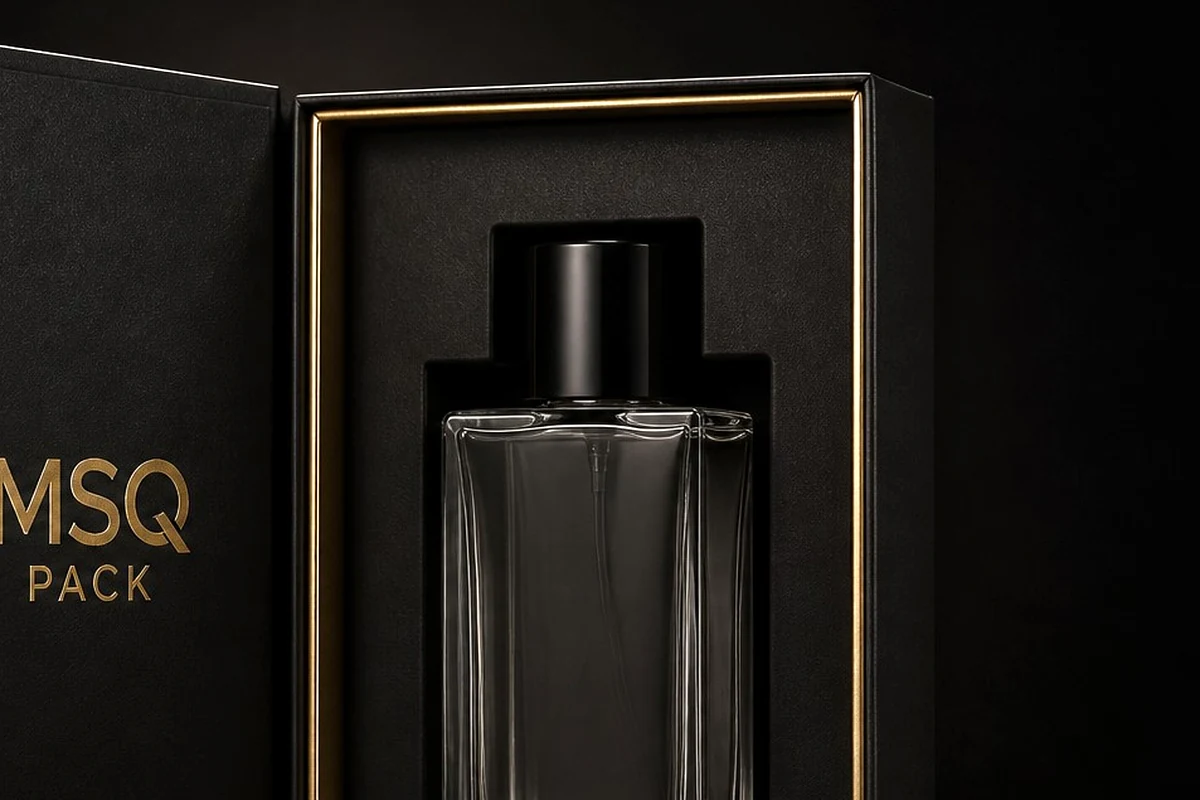 Perfume Presentation Box surface detail
