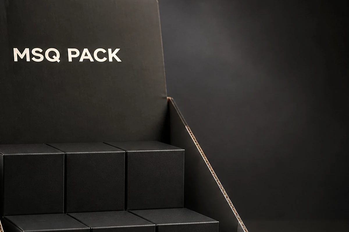 Retail Display Mailer surface detail