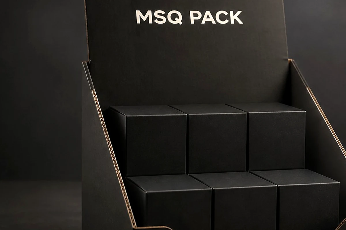 Retail Display Mailer structure detail