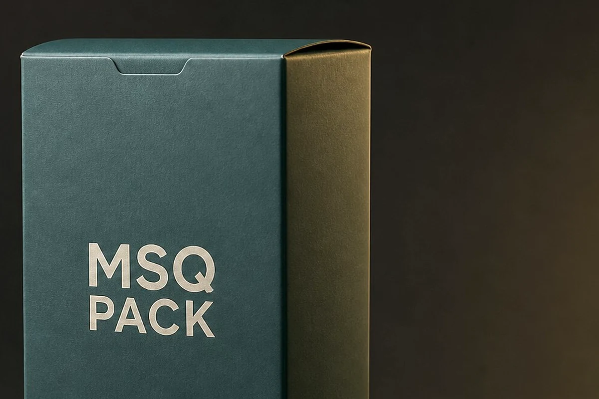 Reverse Tuck Carton surface detail