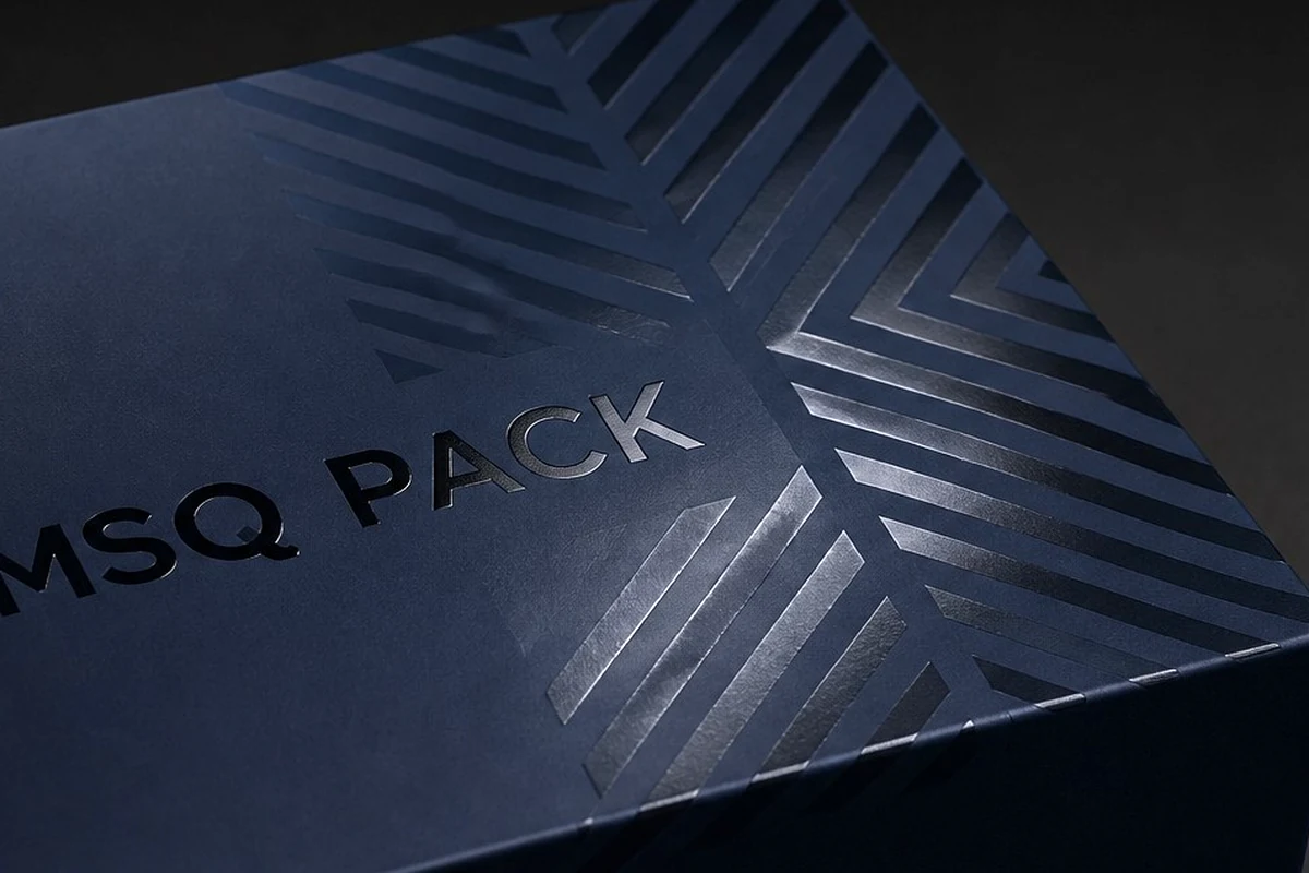 Spot UV packaging finish direction