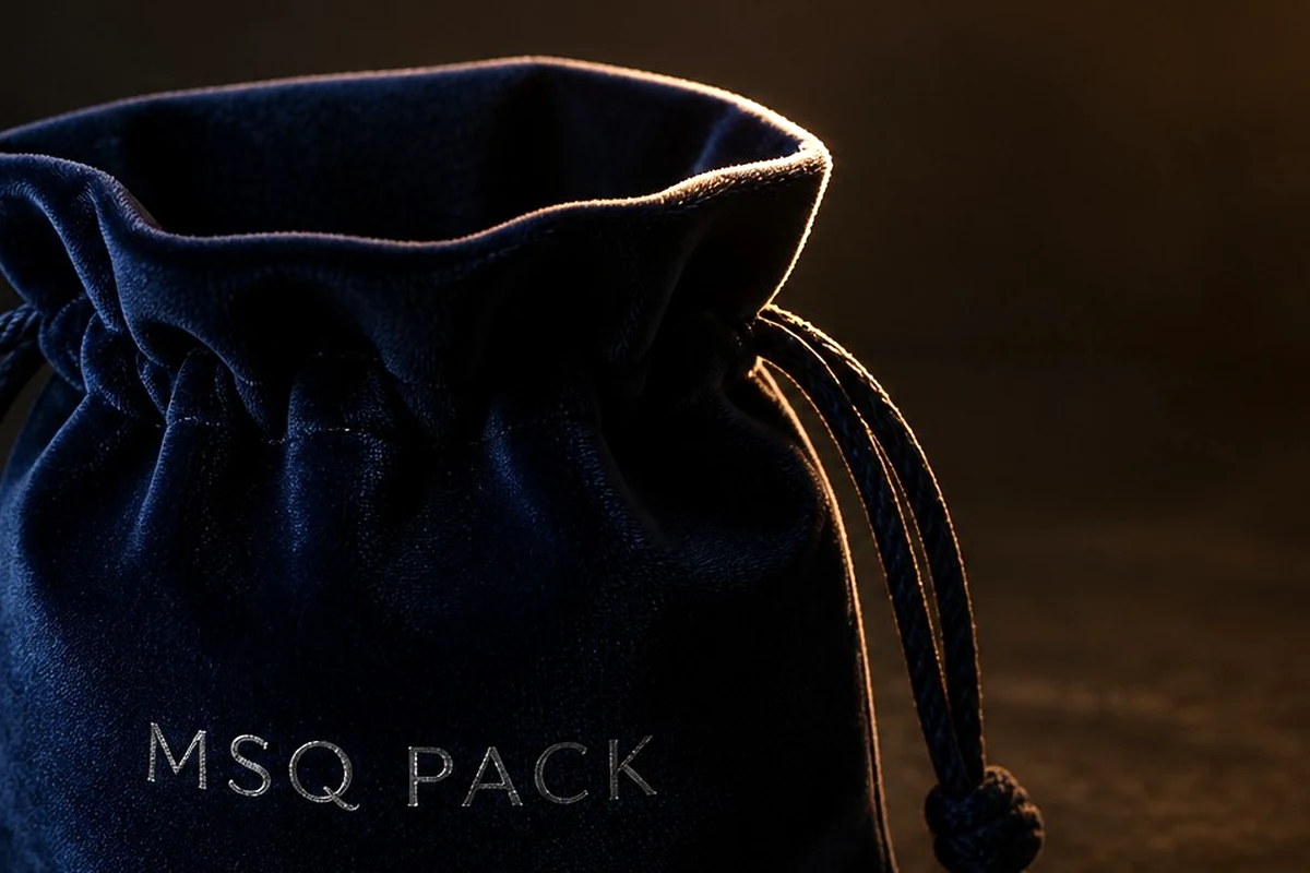 Velvet Jewelry Pouch surface detail