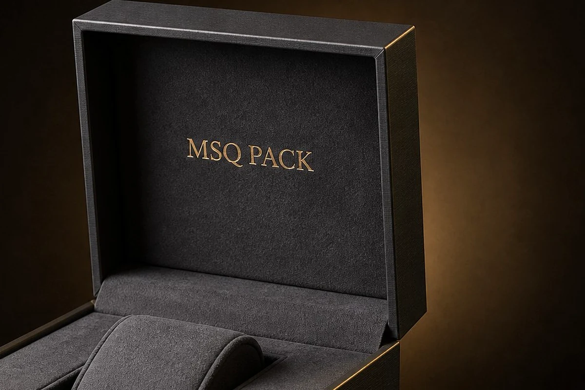 Watch Presentation Box surface detail