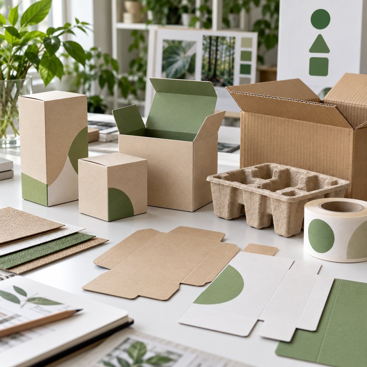 EU-bound packaging components and blank procurement specification sheets