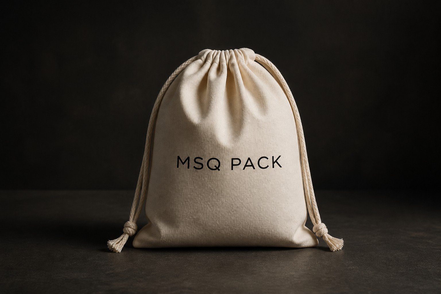 Cotton Dust Bag custom packaging direction