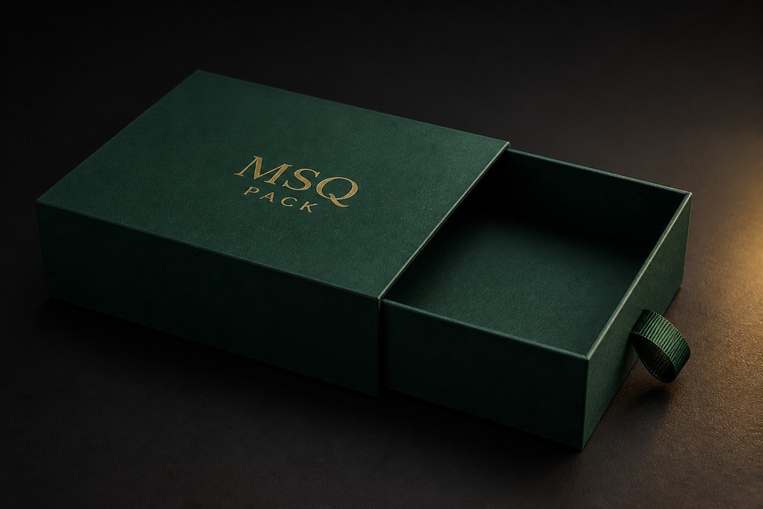 Drawer custom packaging structure