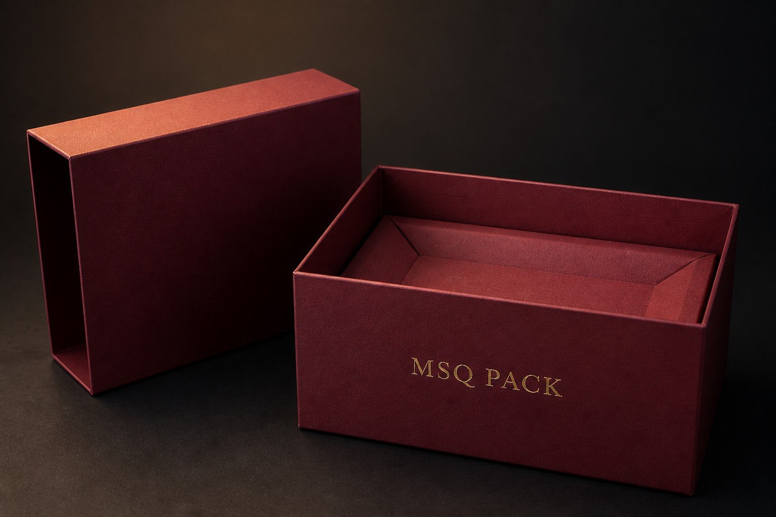 Shoulder Neck Box custom packaging direction
