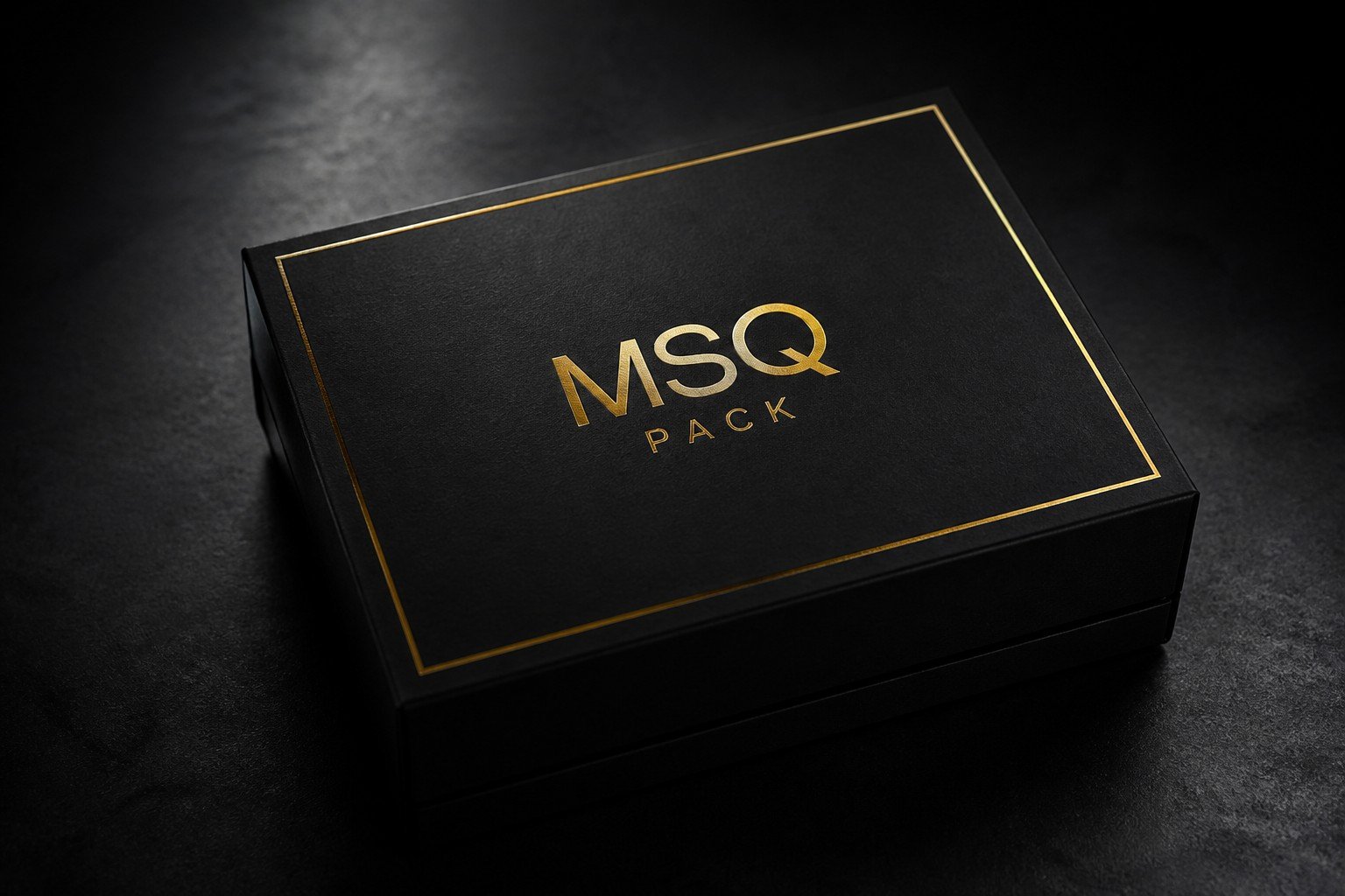Foil-Stamped Box custom packaging direction
