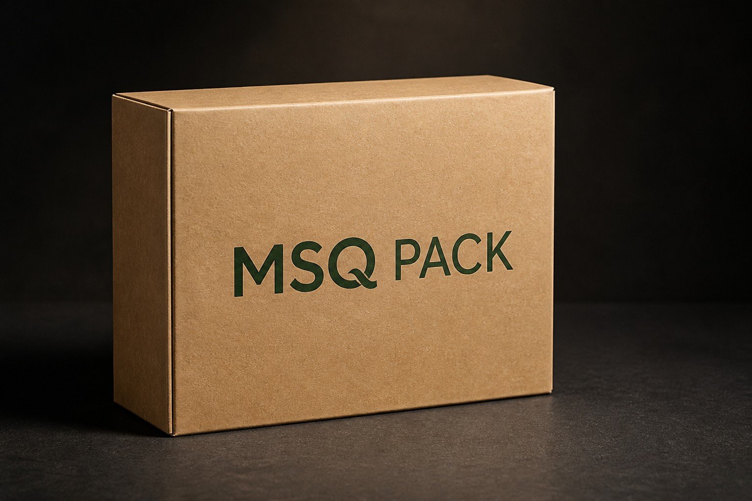 Natural Kraft Box custom packaging direction